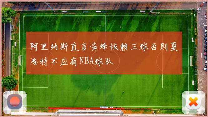 阿里纳斯直言黄蜂依赖三球否则夏洛特不应有NBA球队